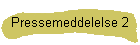 Pressemeddelelse 2